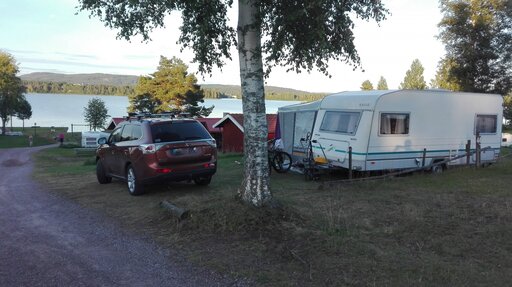 Västanviksbadets Camping. Leksand (S).