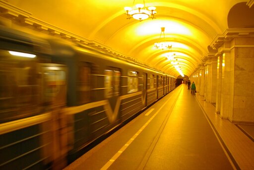 Sankt Petersburg. Metro.