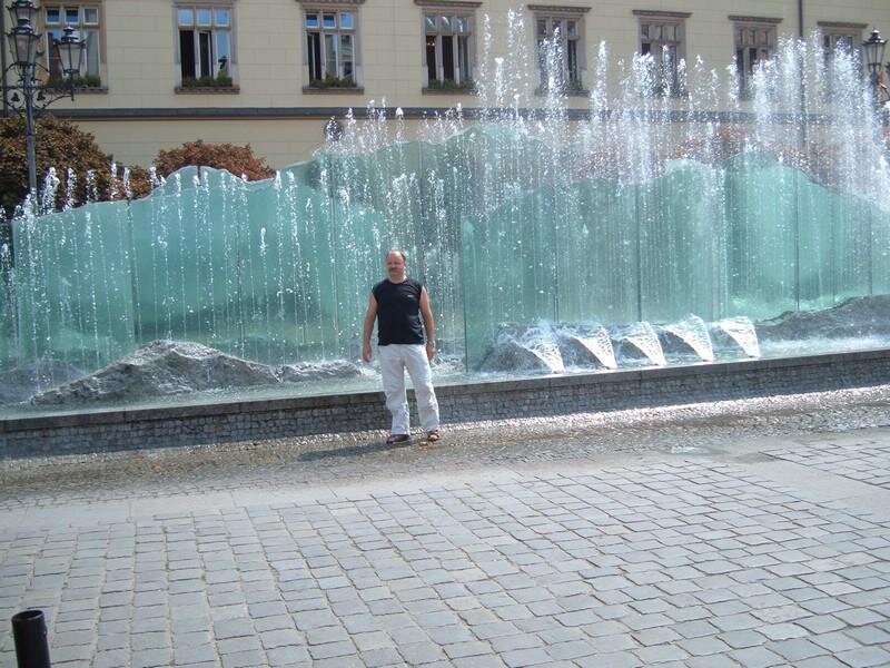 Stare miasto Wrocław (współczesna fontanna)