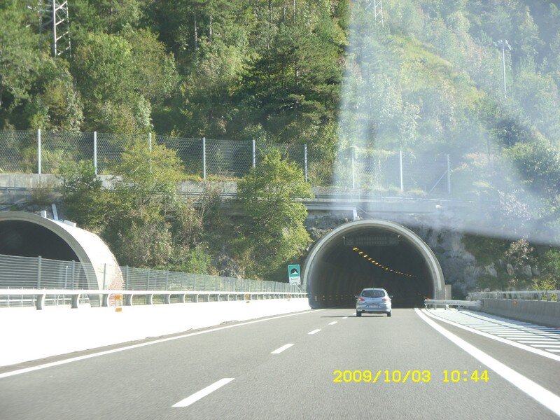 Tunel alpy/Włochy
